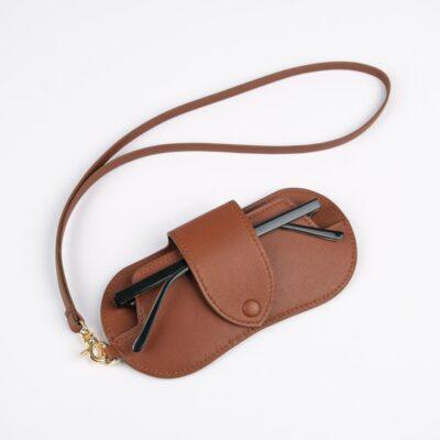 Bao mắt kính bằng da nhiều màu sắc - Hình 6