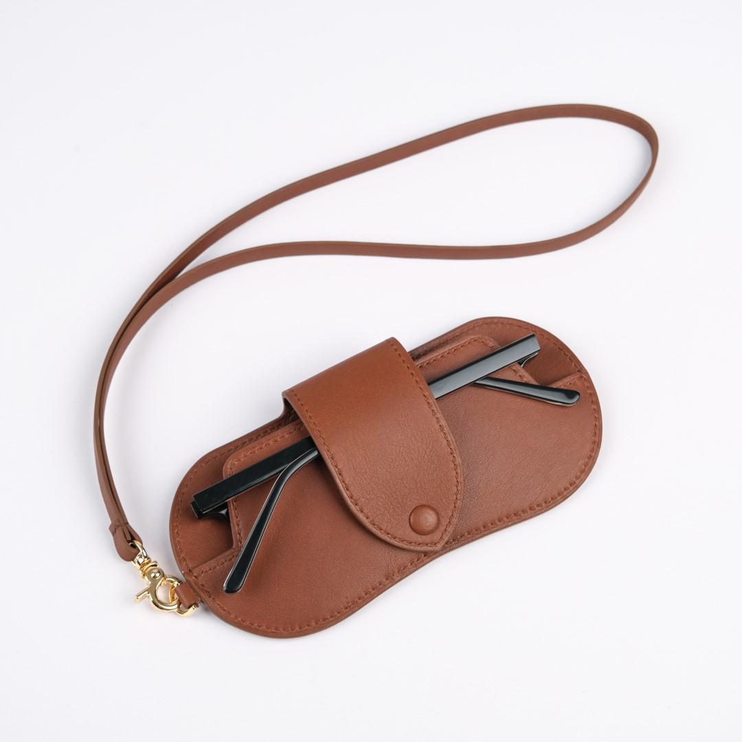 Bao mắt kính bằng da nhiều màu sắc - Hình 6