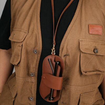 Bao mắt kính bằng da nhiều màu sắc - Hình 16