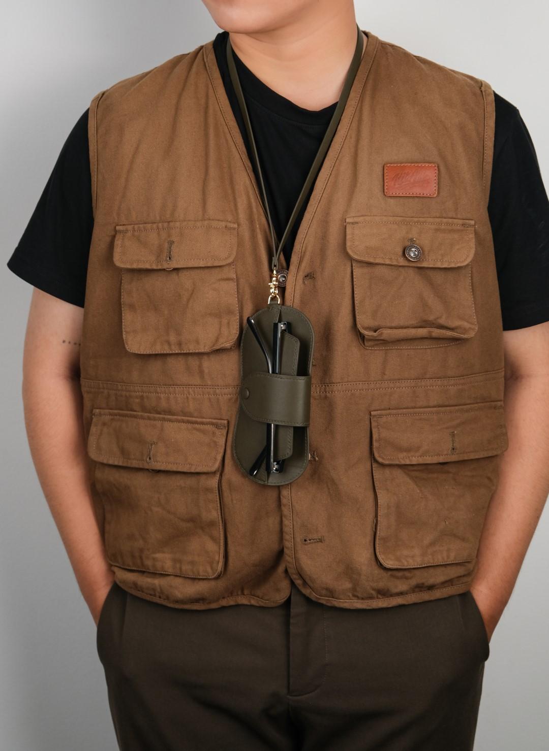 Bao mắt kính bằng da nhiều màu sắc - Hình 17