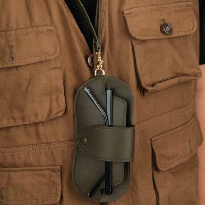 Bao mắt kính bằng da nhiều màu sắc - Hình 18