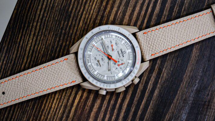 Thay Dây Da đồng Hồ Omega | Dây Da Handmade