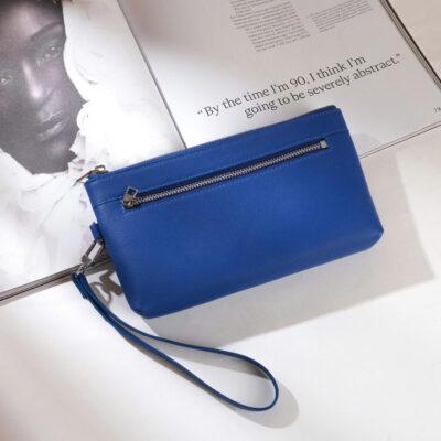 Ví Monte Xl – Da Bò Cao Cấp, Sang Trọng & Tiện Dụng Xanh Dương