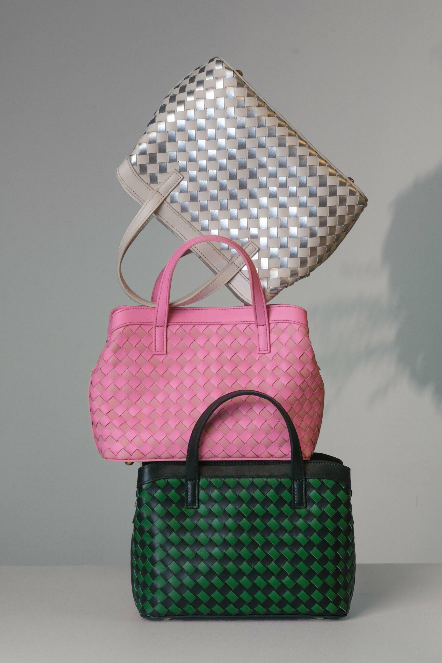 Túi Loom Túi Xách Da Bò Ý