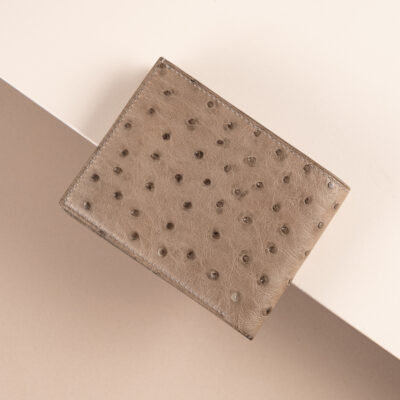 Bifold Wallet Ví Nam Da đà điểu