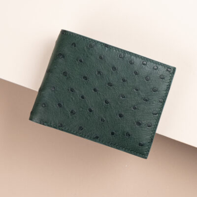 Bifold Wallet Ví Nam Da đà điểu