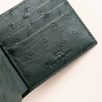 Bifold Wallet Ví Nam Da đà điểu