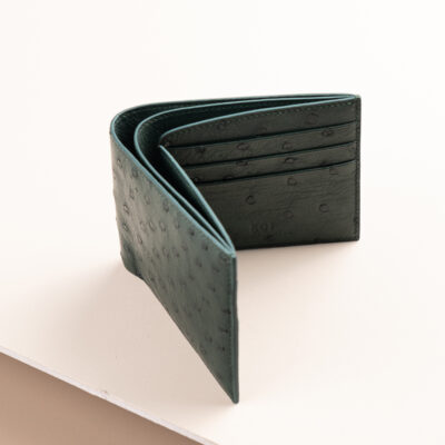 Bifold Wallet Ví Nam Da đà điểu