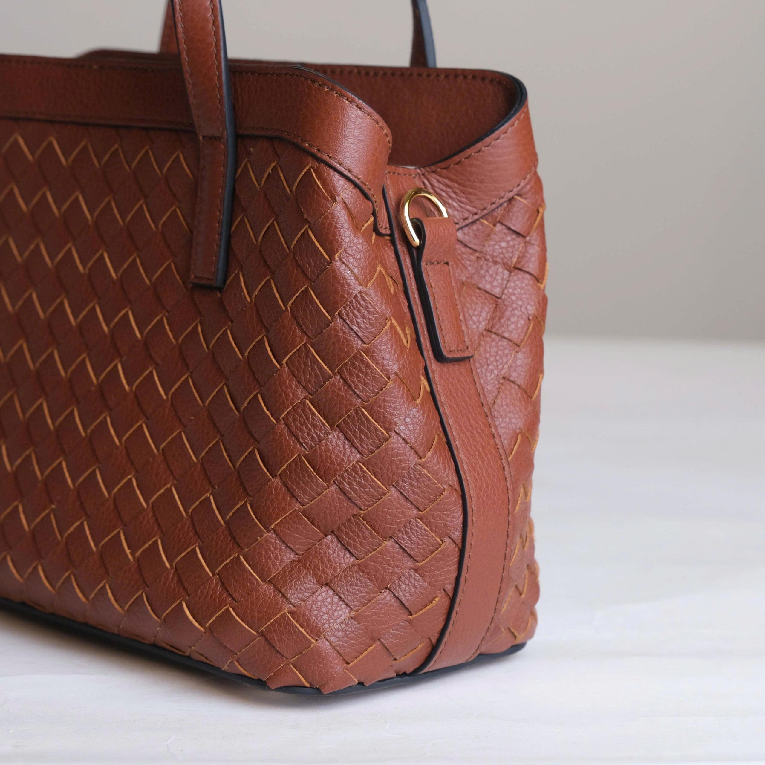 Túi Loom Túi Xách Da Bò Ý