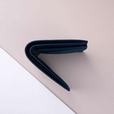 Ví Da Nam Da Bê Epsom Navy