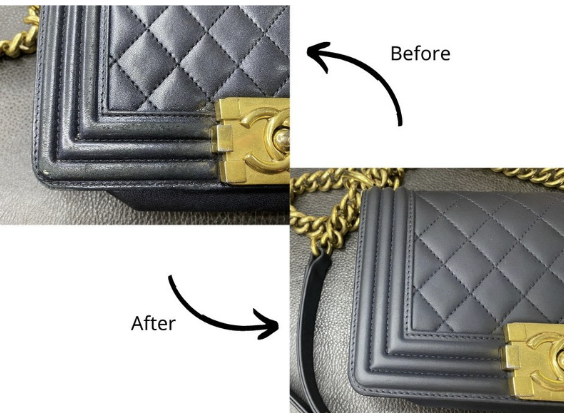 Xử lý trầy - xước túi Chanel