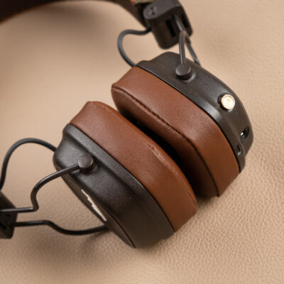 Tai Nghe Marshall Da Nappa Brown X Olive