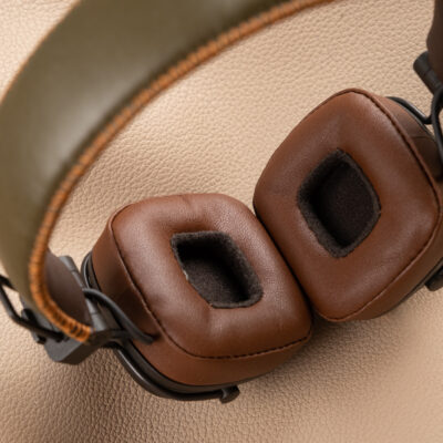 Tai Nghe Marshall Da Nappa Brown X Olive