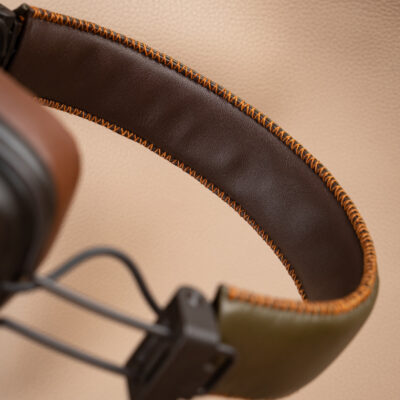 Tai Nghe Marshall Da Nappa Brown X Olive