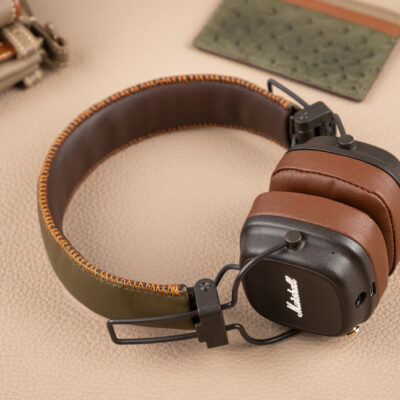 Tai Nghe Marshall Da Nappa Brown X Olive