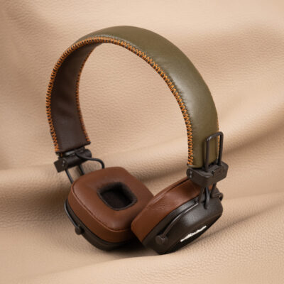 Tai Nghe Marshall Da Nappa Brown X Olive