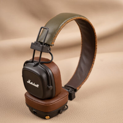 Tai Nghe Marshall Da Nappa Brown X Olive