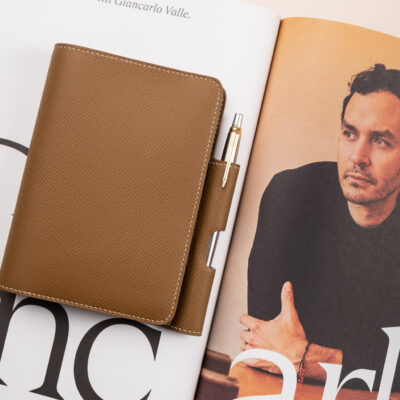 Passport Cover Da Epsom Brown