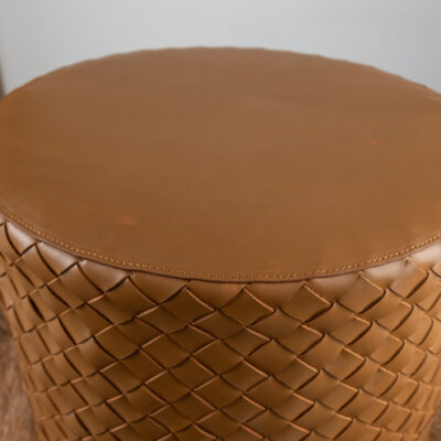 Sọt Đan Da Bò Brown