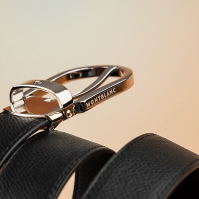 Thắt Lưng Da Nam Da Epsom Black