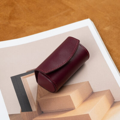 Lipstick Case Da Bò Darkred