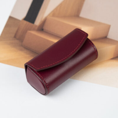 Lipstick Case Da Bò Darkred
