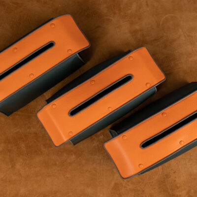Tissue Box – Da Clemence – Olive X Orange