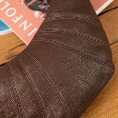 Túi Hobo Croissant Da Bò Ý Nâu Bò