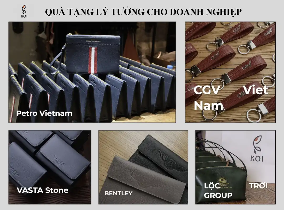 Gợi ý Các Món Quà Tặng Doanh Nghiệp Cuối Năm Từ Koi Leather