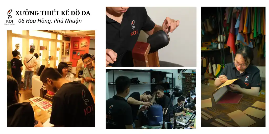 Xưởng Thiết Kế đồ Da Theo Yêu Cầu Tại Tphcm