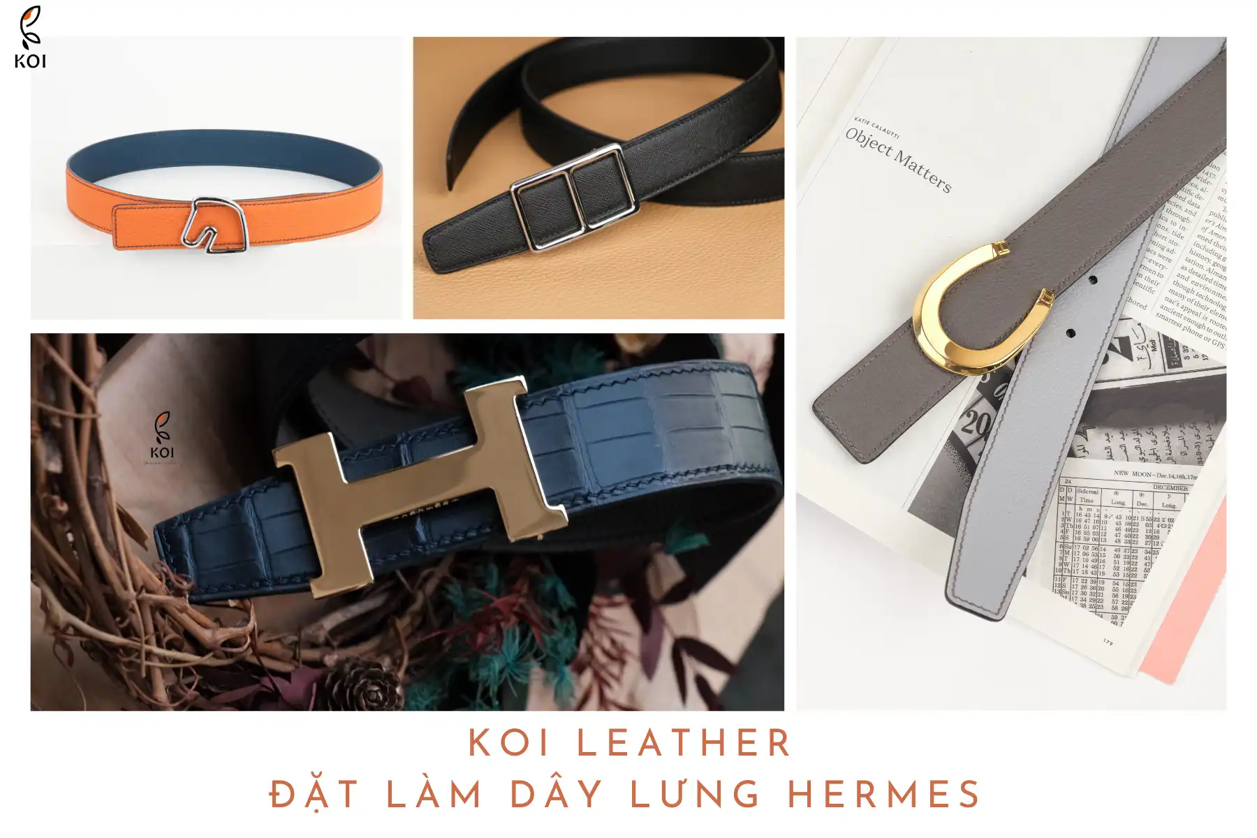 Đặt Làm Dây Lưng Hermes Chuẩn Form, Đúng Gu, Đúng Da