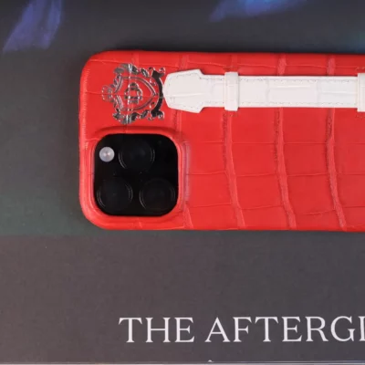 Phonecase Da Cá Sấu Red