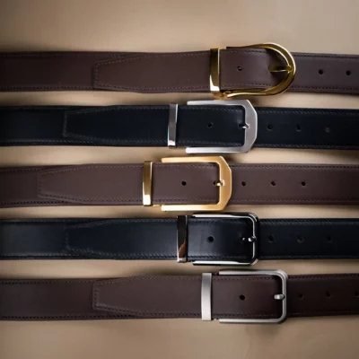 Thắt Lưng Nam Da Bò Black/brown