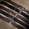 Thắt Lưng Nam - Da Bò - Black/Brown - KOI Leather