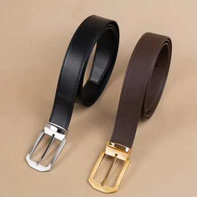 Thắt Lưng Nam Da Bò Black/brown