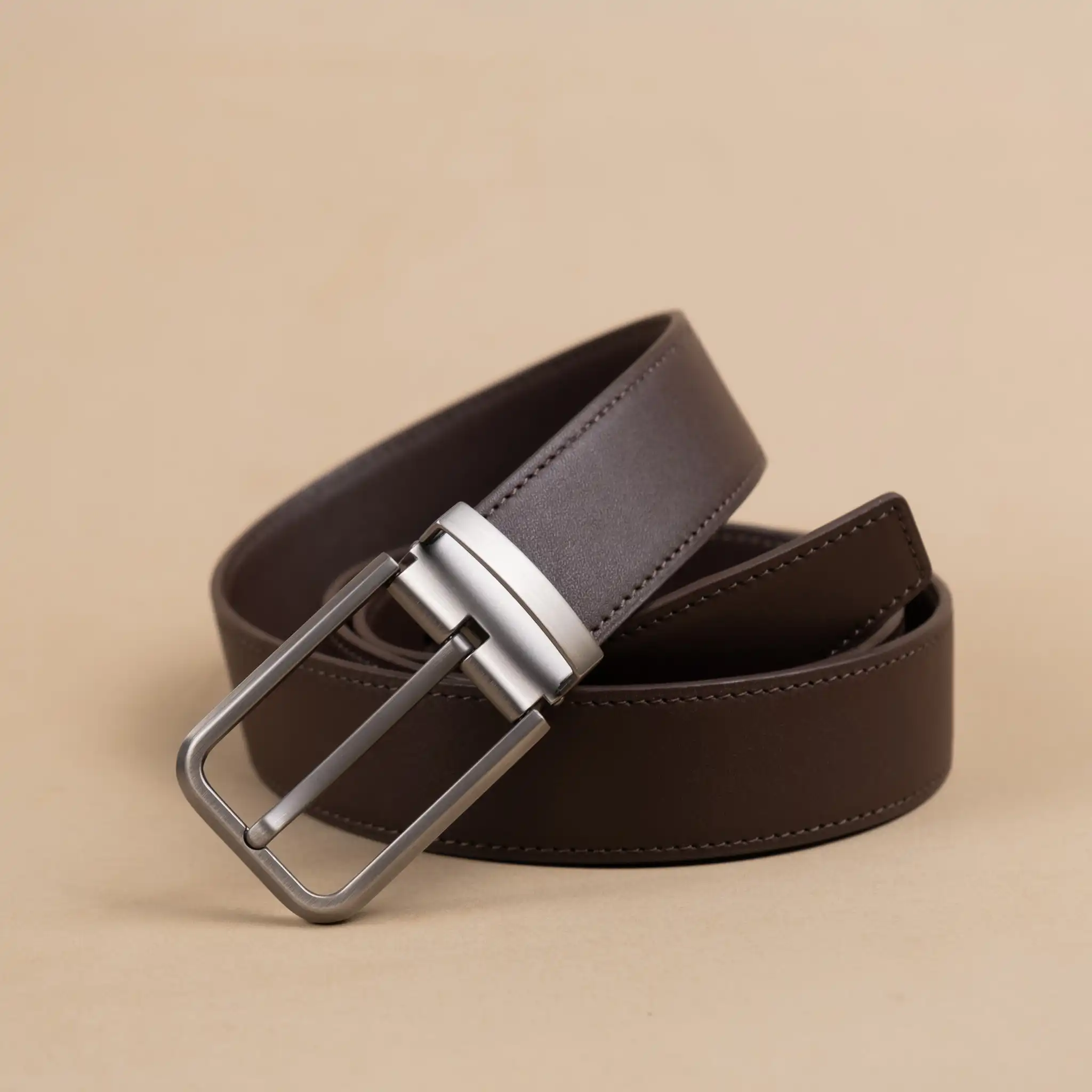 Thắt Lưng Nam Da Bò Black/brown