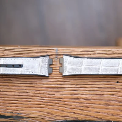 Hublot Straps Da Alligator White Ivory