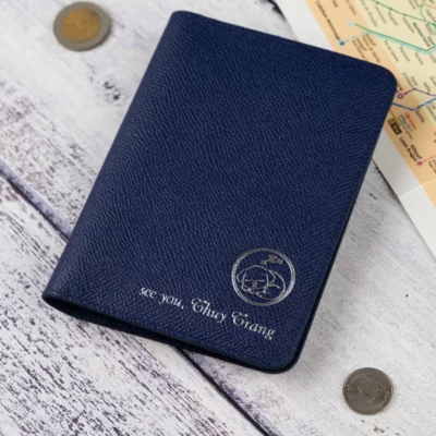 Passport Cover Da Espom Navy