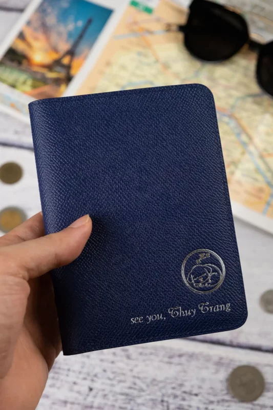 Passport Cover Da Espom Navy