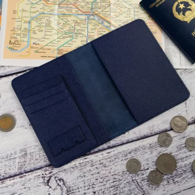 Passport Cover Da Espom Navy