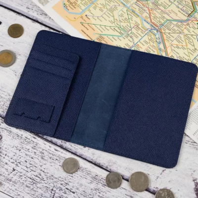 Passport Cover Da Espom Navy