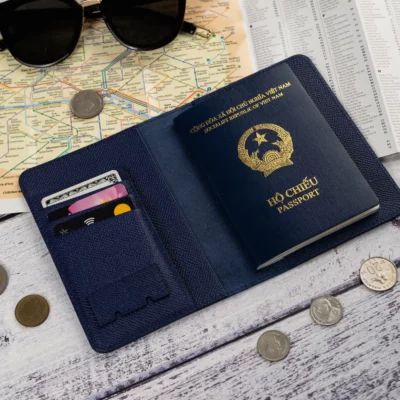 Passport Cover Da Espom Navy