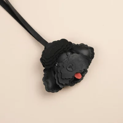 Charm Cún Poodle Brown, Black, Dark Brown