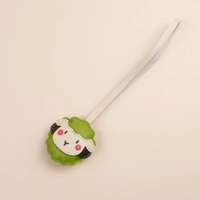 Charm Cừu Da Bò Pink, Yellow, Green, Black