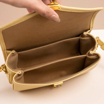 Túi Chub Da Bò Yellow