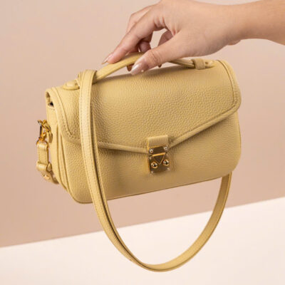 Túi Chub Da Bò Yellow