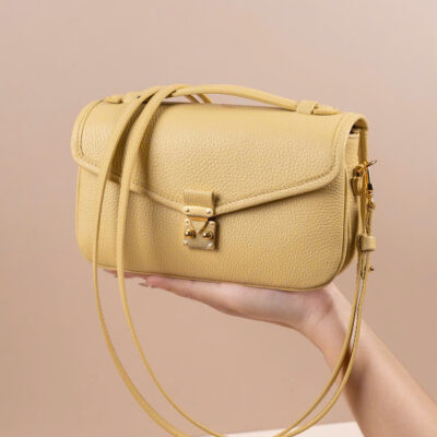 Túi Chub Da Bò Yellow