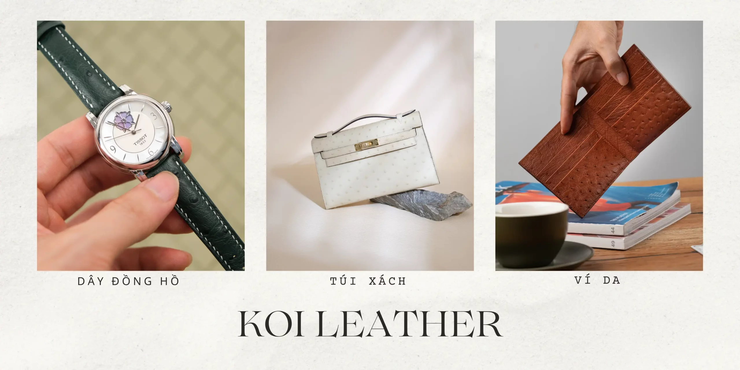 Da đà điểu – Chất Liệu Da Cao Cấp Với độ Bền Và Vẻ đẹp độc đáo