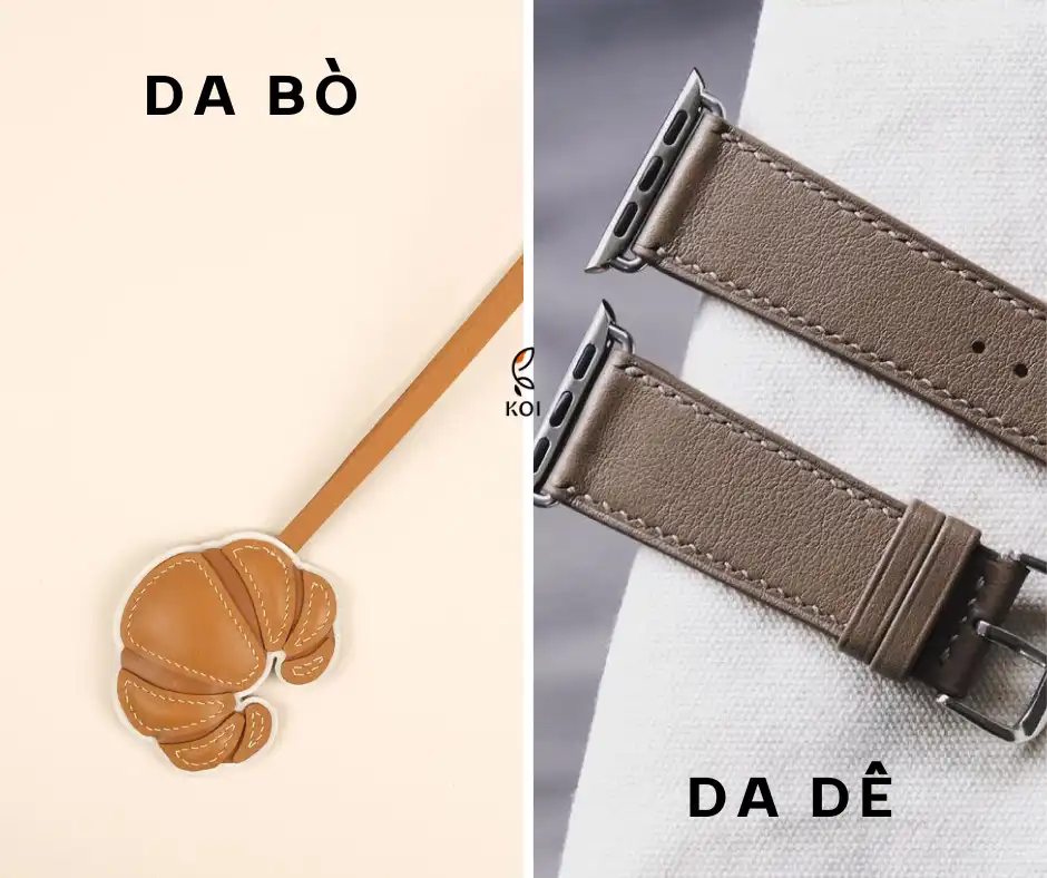 Da Dê Và Da Bò Nên Chọn Chất Liệu Nào