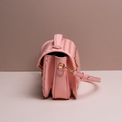 Túi Chub Da Bò Pink